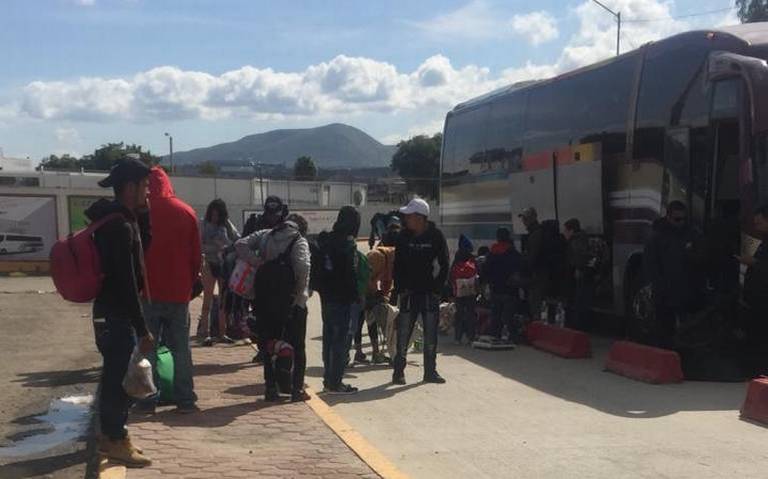 Llegan 33 centroamericanos de la caravana migrante a Tijuana El